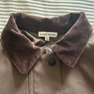 Moon River Chocolate Brown Barn Jacket
